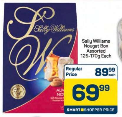 Sally Williams Nougat Box Assorted