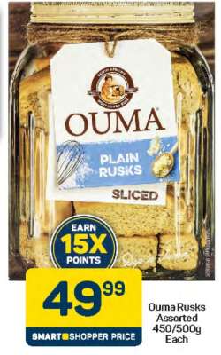 Ouma Rusks Assorted