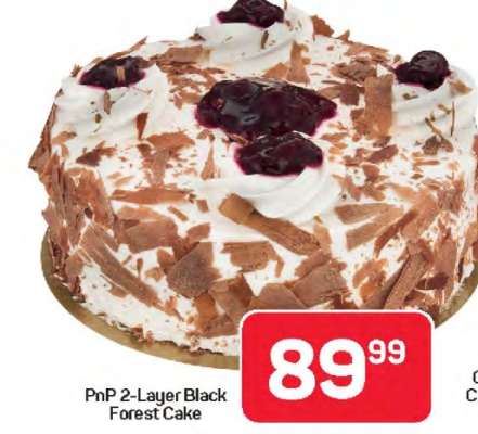 PnP 2-Layer Black Forest Cake