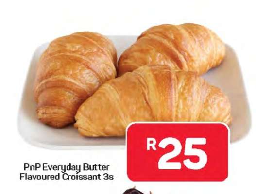 PnP Everyday Butter Flavoured Croissant 3s
