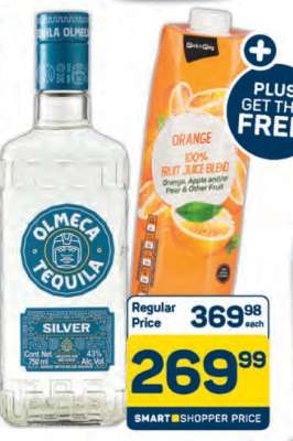 Olmeca Tequila Silver