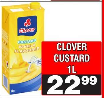 CLOVER CUSTARD 1L