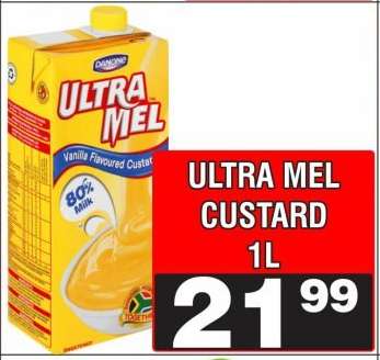 Ultra Mel Custard 1L