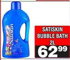 SATISKIN BUBBLE BATH 2L