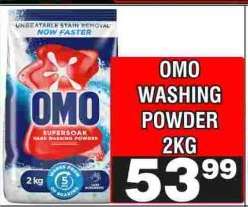 OMO WASHING POWDER 2kg