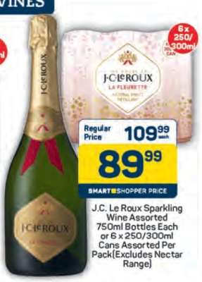 J.C. Le Roux Sparkling Wine Assorted