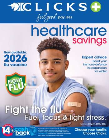 Clicks catalogue  - 23/04/2026 - 20/05/2026.