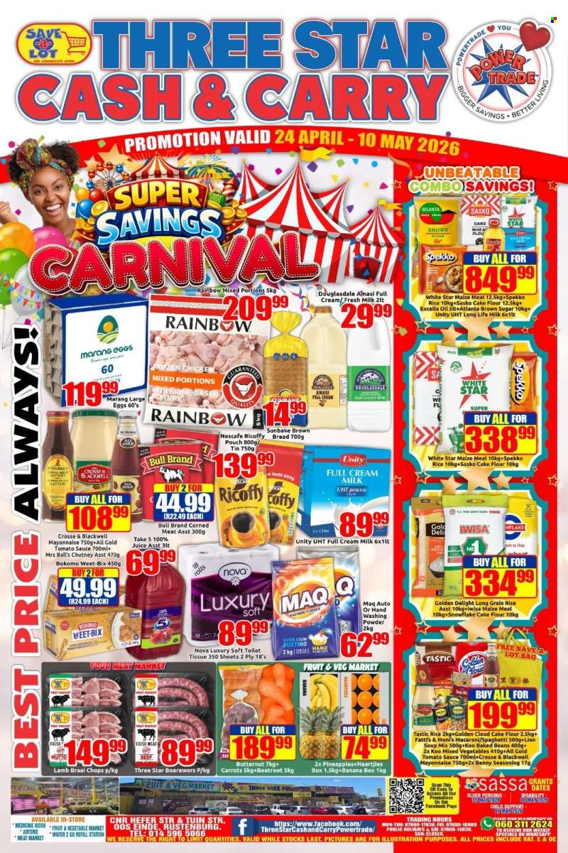 Three Star Cash and Carry catalogue  - 24/04/2026 - 10/05/2026.