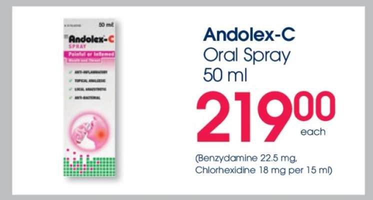 Andolex-C Oral Spray 50 ml