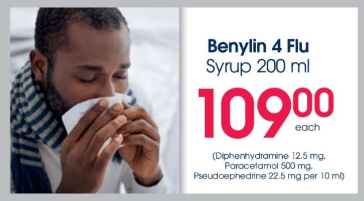 Benylin 4 Flu Syrup 200 ml