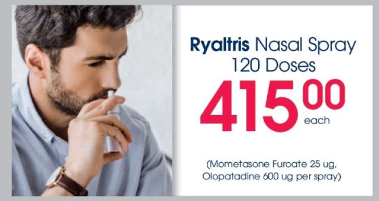 Ryaltris Nasal Spray 120 Doses