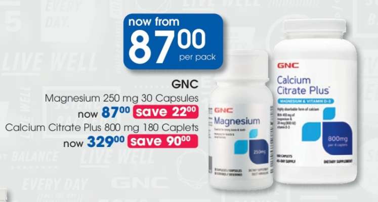 Magnesium 250 mg 30 Capsules