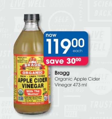 Bragg Organic Apple Cider Vinegar 473 ml