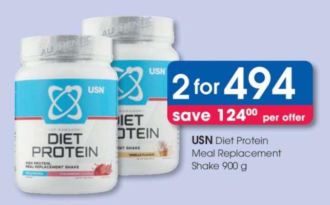 USN Diet Protein Meal Replacement Shake 900 g