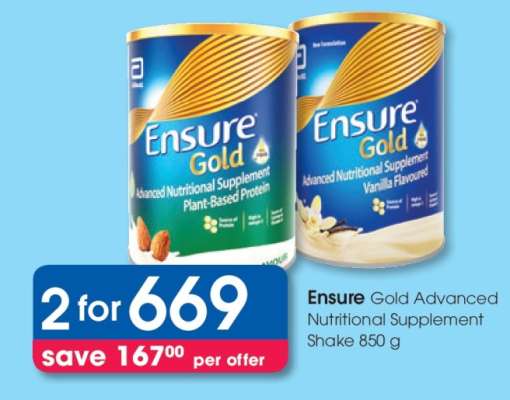 Ensure Gold Advanced Nutritional Supplement Shake 850 g