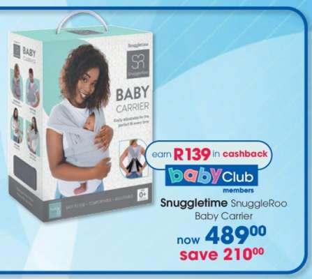 Snuggletime SnuggleRoo Baby Carrier