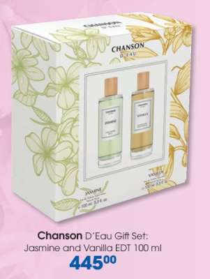 Chanson D‘Eau Gift Set: Jasmine and Vanilla EDT 100 ml
