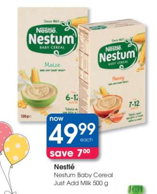 Nestlé Nestum Baby Cereal Just Add Milk 500 g