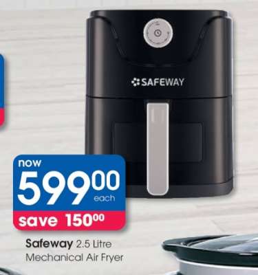 Safeway 2.5 Litre Mechanical Air Fryer