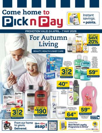 Pick n Pay catalogue  - 24/04/2026 - 07/05/2026.