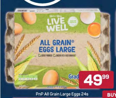 PnP All Grain Large Eggs 24s