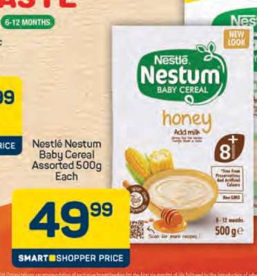 Nestle Nestum Baby Cereal Assorted-500g Each