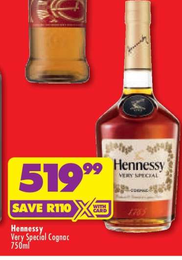 Hennessy Very Special Cognac 750ml