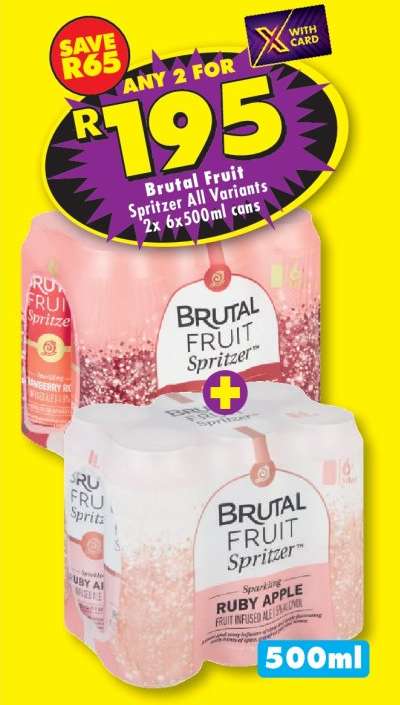Brutal Fruit Spritzer All Variants