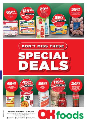 OK Foods catalogue  - 24/04/2026 - 10/05/2026.