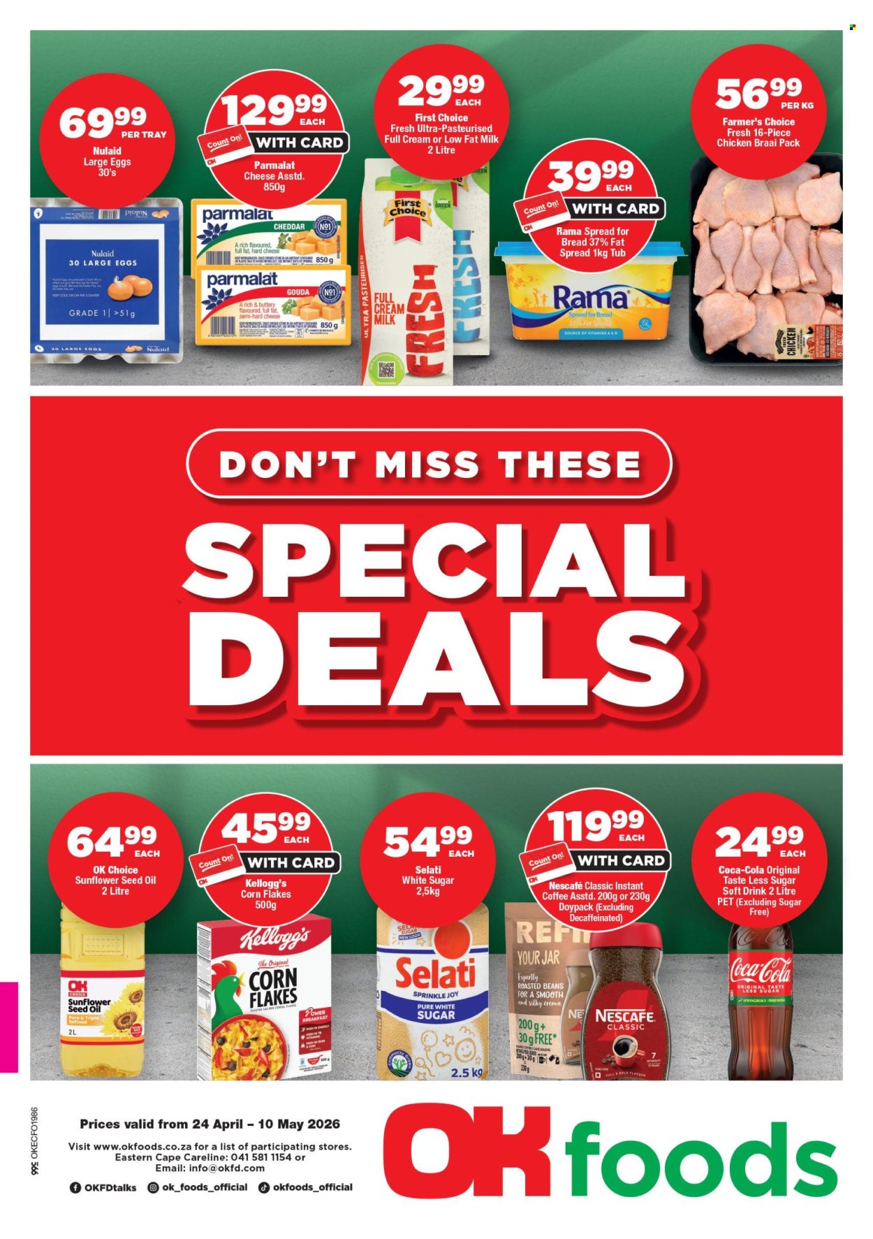 OK Foods specials - 24/04/2026 - 10/05/2026. Page 1
