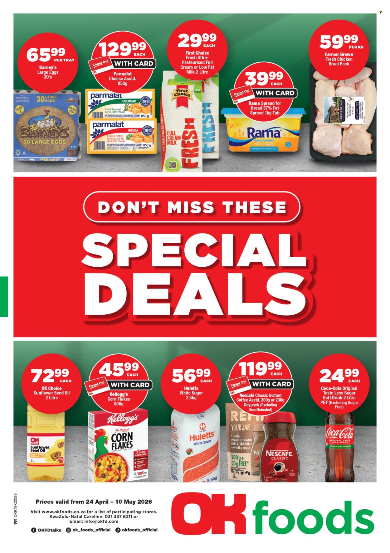 OK Foods specials - 24/04/2026 - 10/05/2026. Page 1