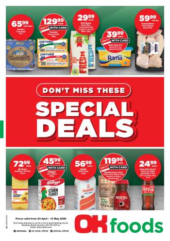 OK Foods catalogue  - 24/04/2026 - 10/05/2026.