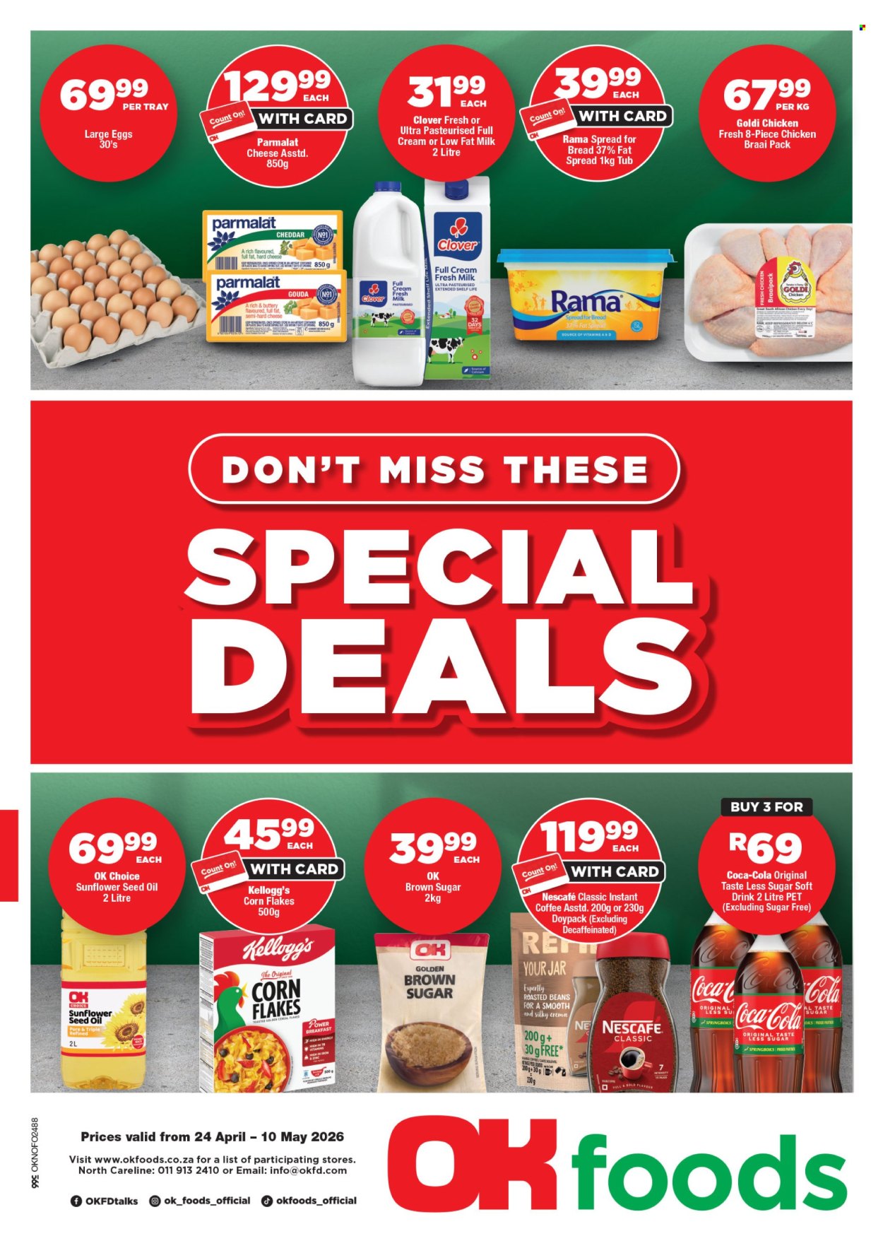 OK Foods specials - 24/04/2026 - 10/05/2026. Page 1