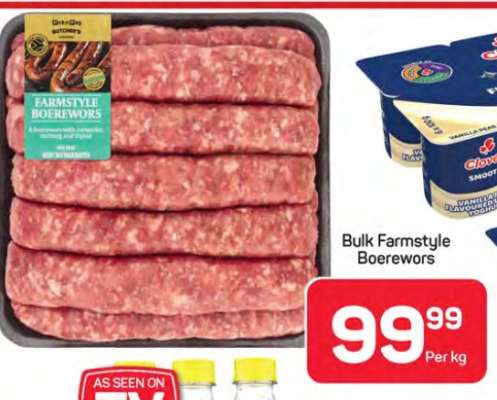 Bulk Farmstyle Boerewors