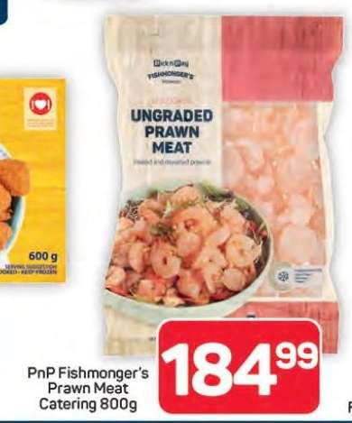 PnP Fishmonger’s Prawn Meat Catering 800g