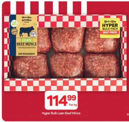 Hyper Bulk Lean Beef Mince