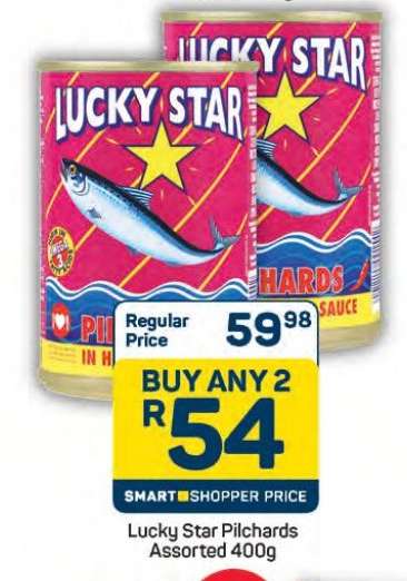 Lucky Star Pilchards Assorted-400g