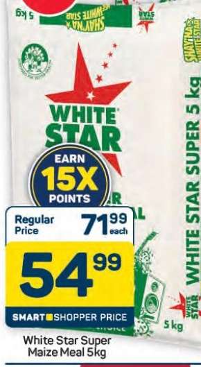 White Star Super Maize Meal 5kg