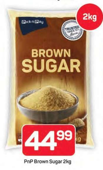 PnP Brown Sugar 2kg