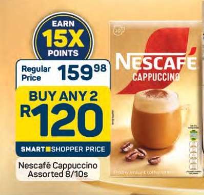 Nescafé Cappuccino Assorted 8/10s