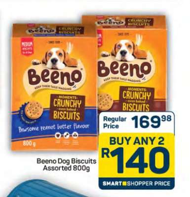 Beeno Dog Biscuits Assorted 800g