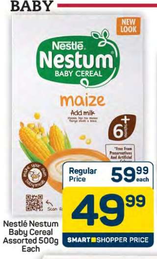 Nestle Nestum Baby Cereal Assorted-500g Each