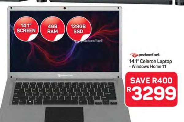 14.1” Celeron Laptop