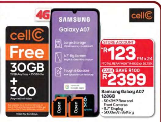 Samsung Galaxy A07 128GB