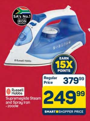Russell Hobbs Supremeglide Steam and Spray Iron
