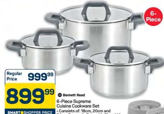 6-Piece Supreme Cuisine Cookware Set