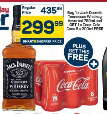 Jack Daniel's Tennessee Whiskey Assorted 750ml