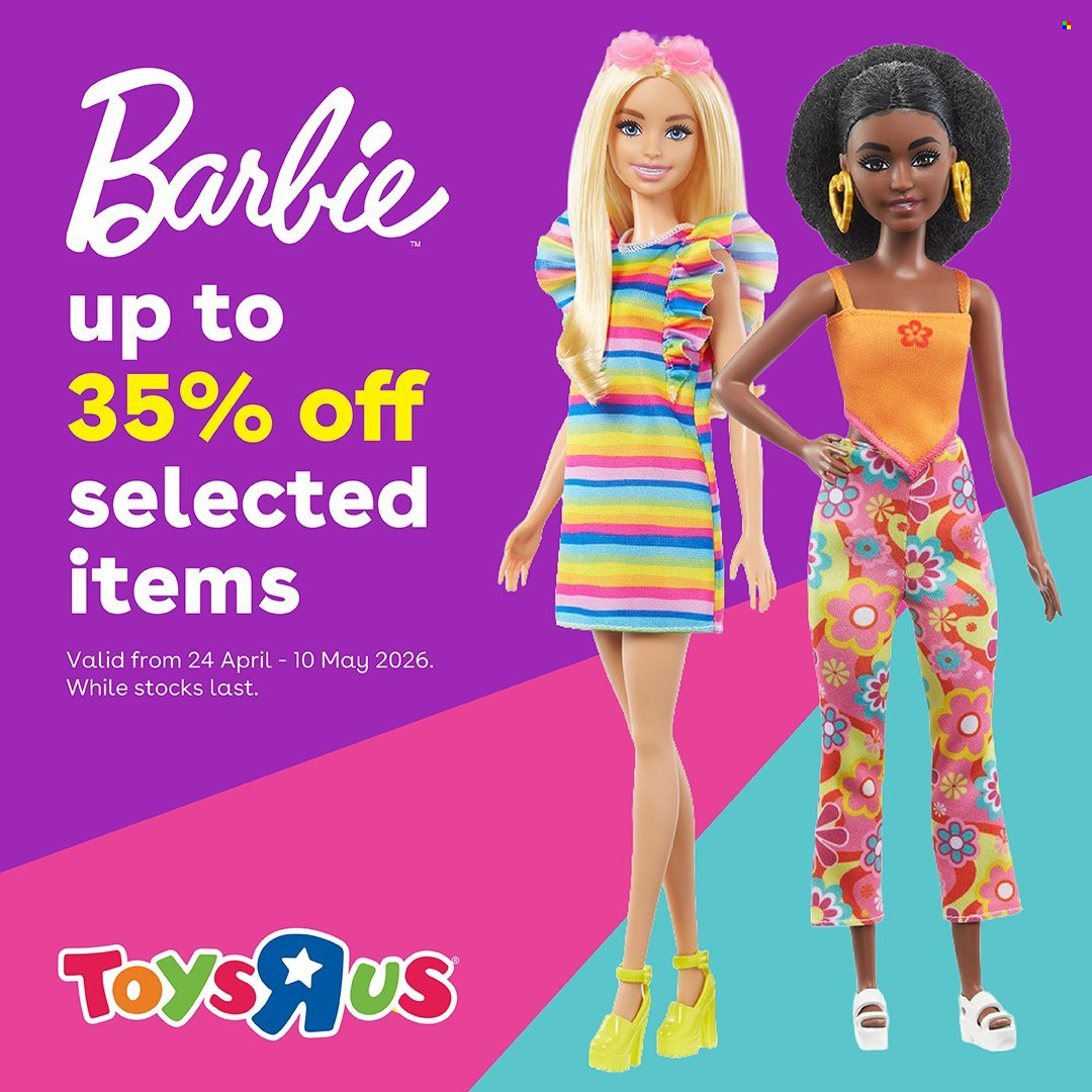 Toys R Us specials - 24/04/2026 - 10/05/2026. Page 1
