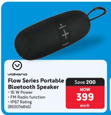 Flow Series Portable Bluetooth Speaker