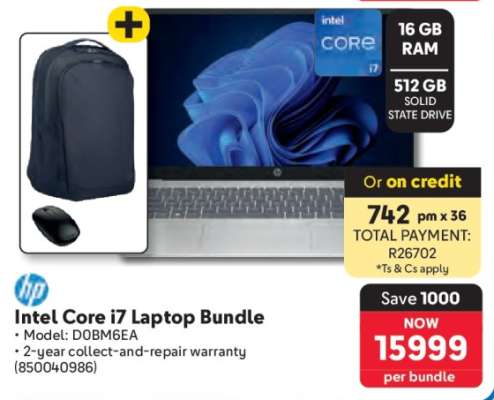 Intel Core i7 Laptop Bundle